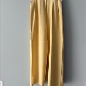 Topshop Mustard Yellow Trousers (Tall)